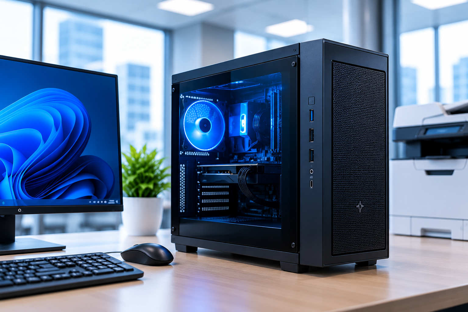 Desktop computer support