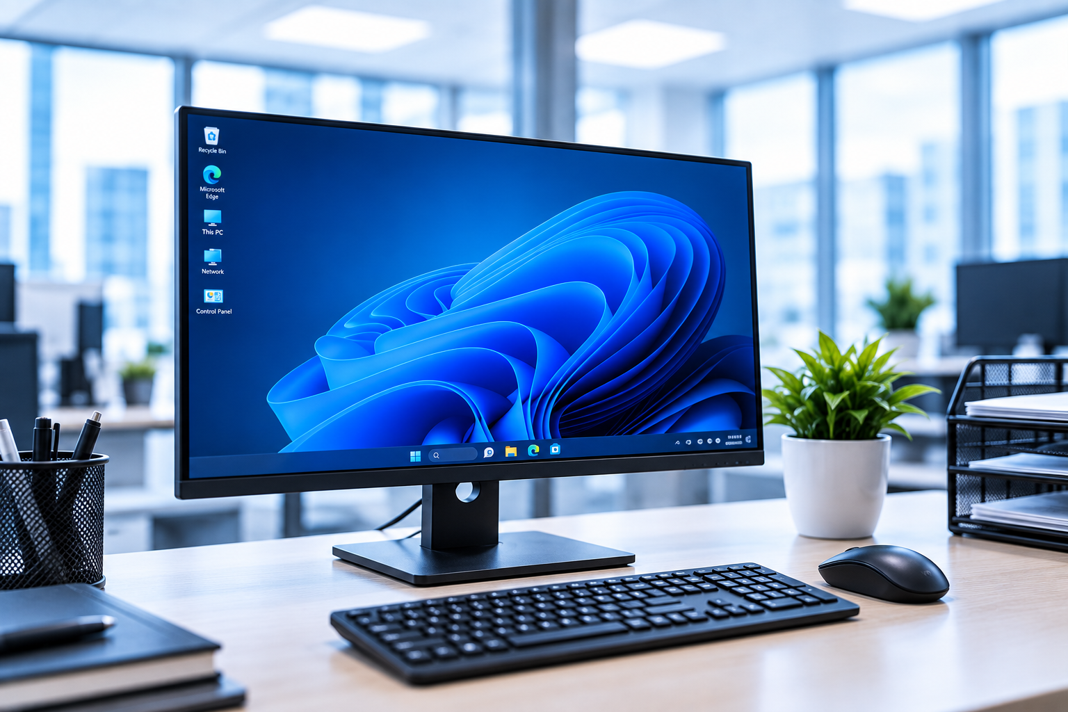 Office computer workstation